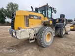 Used Komatsu in yard